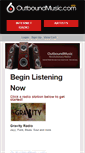 Mobile Screenshot of outboundmusic.com